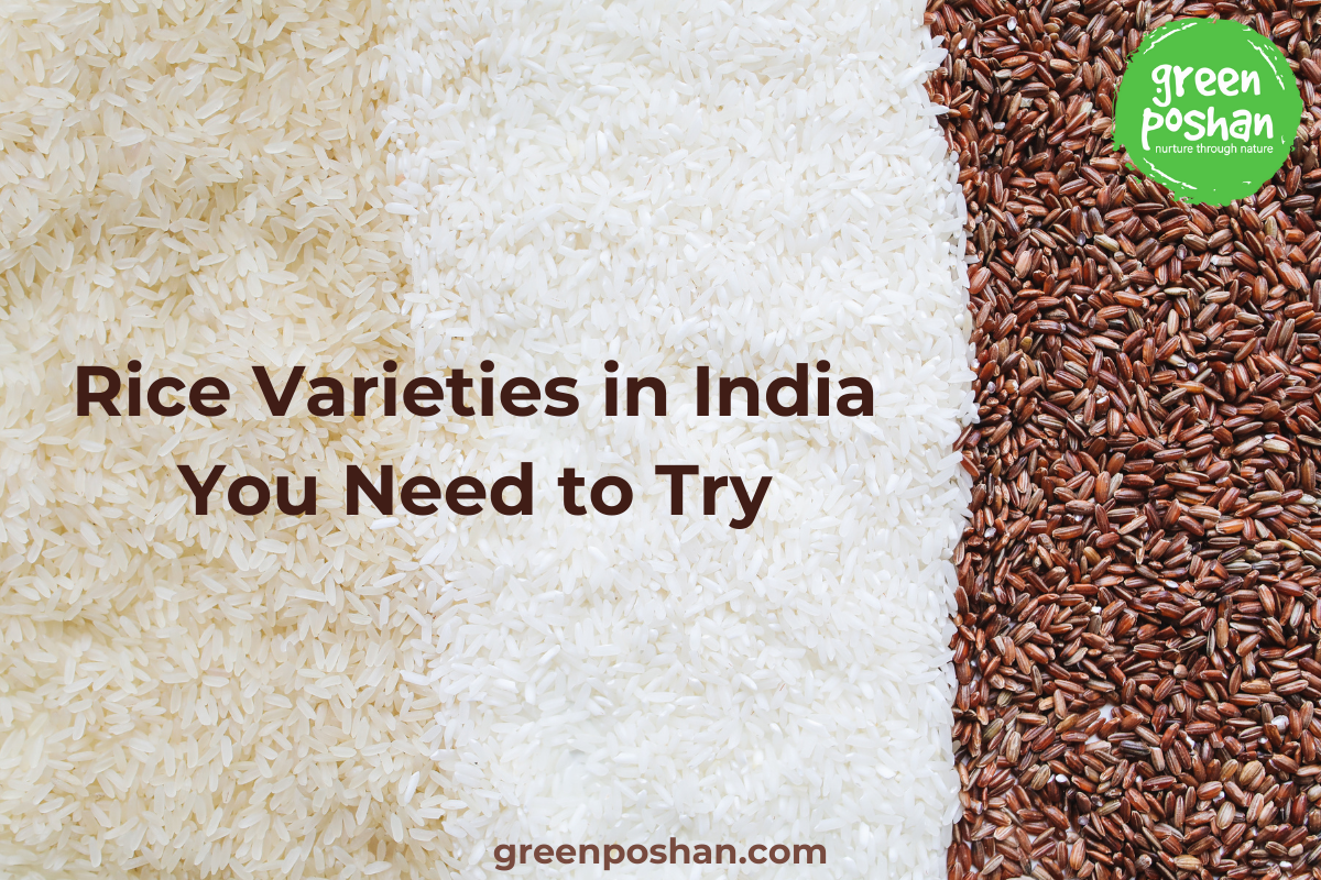rice varieties in India