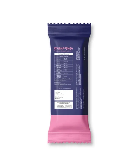 Millet Protein Bar Back