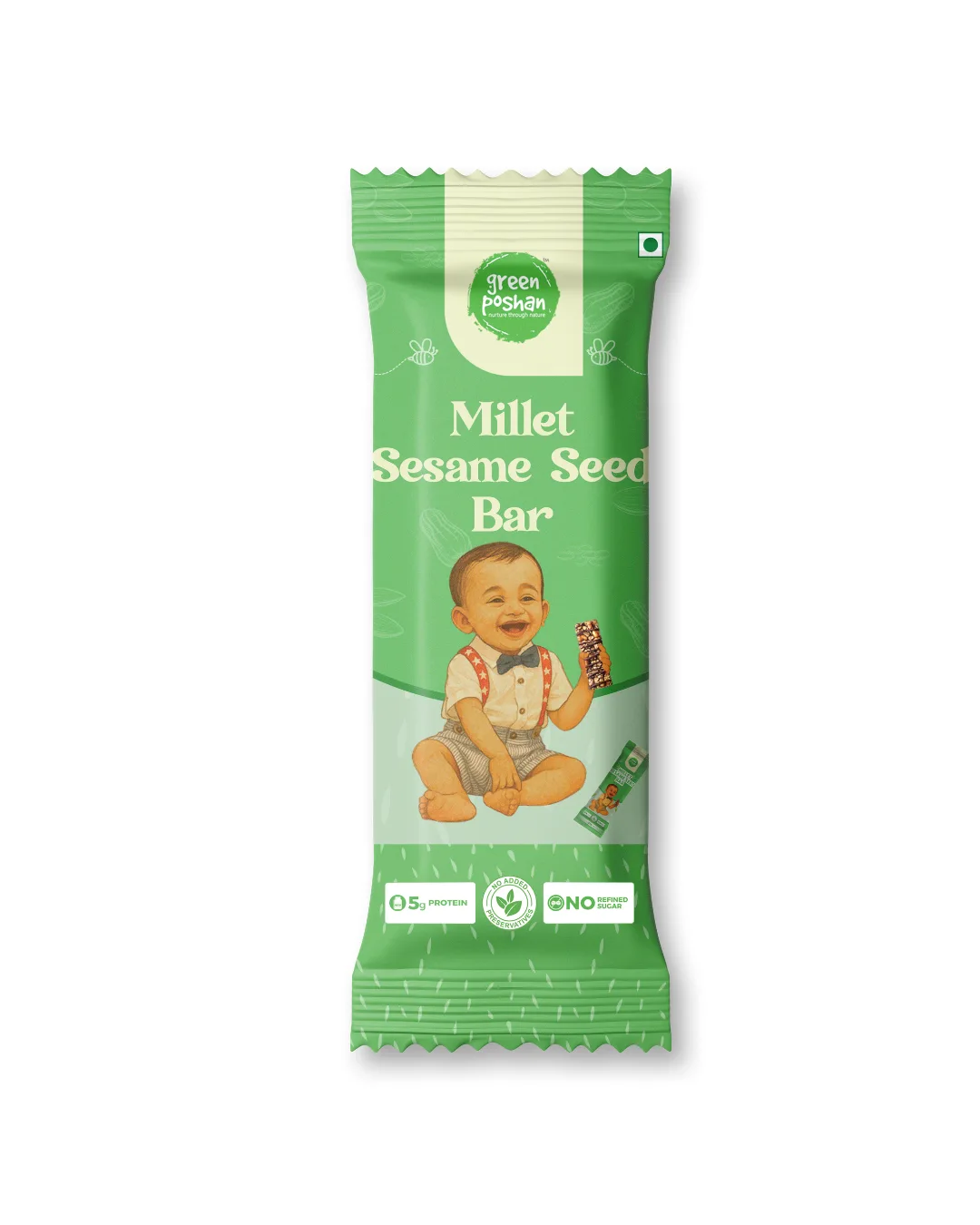Millet Sesame Seed Bar