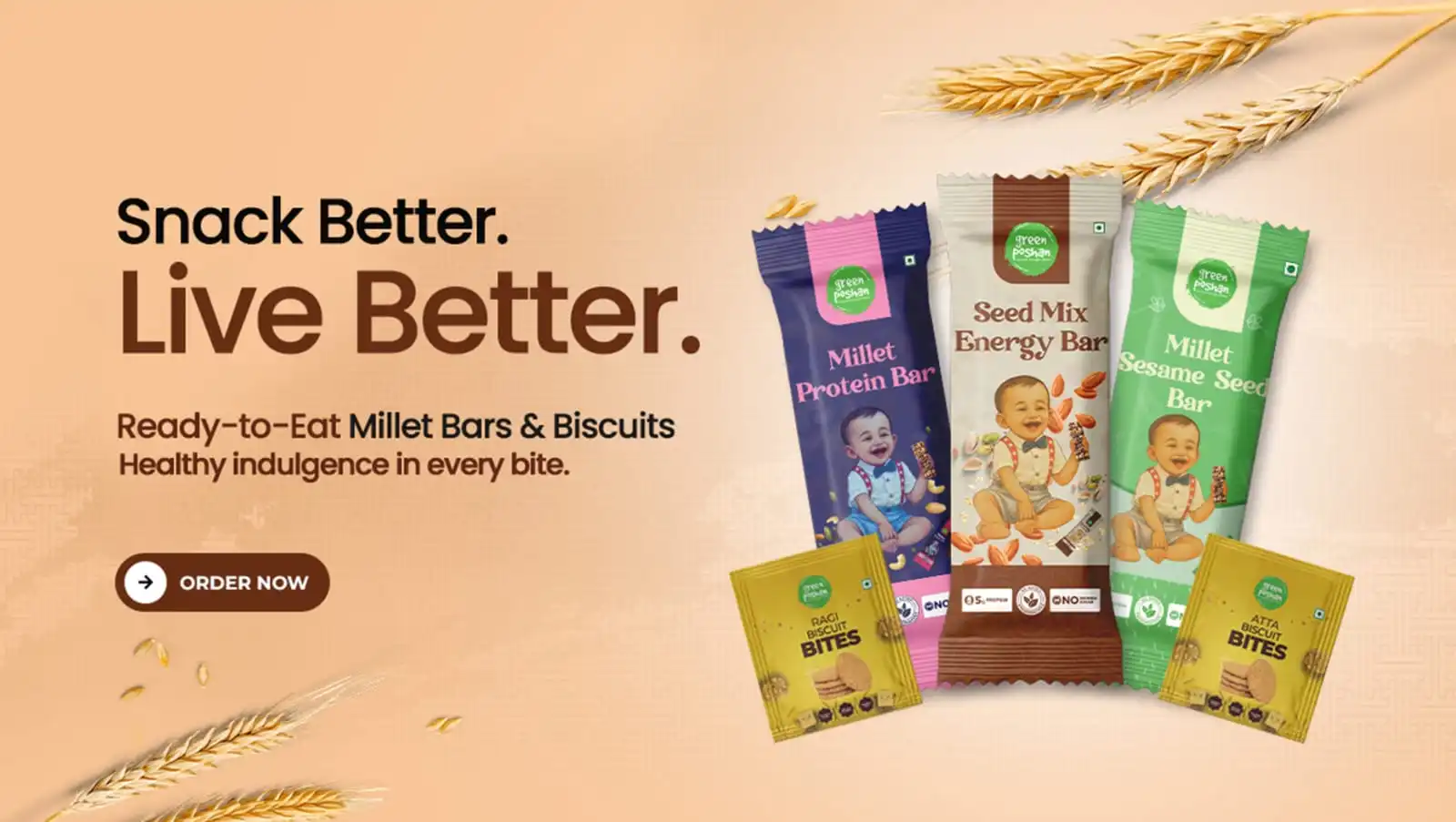 Millet bar banner