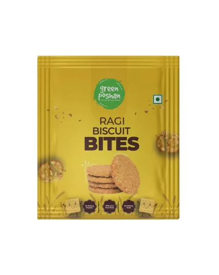 Ragi Biscuit Bites
